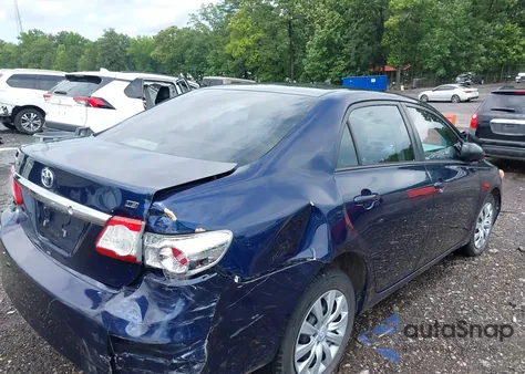 2012 Toyota Corolla Le из США, поврежденный, VIN 2T1BU4EE7CC902955